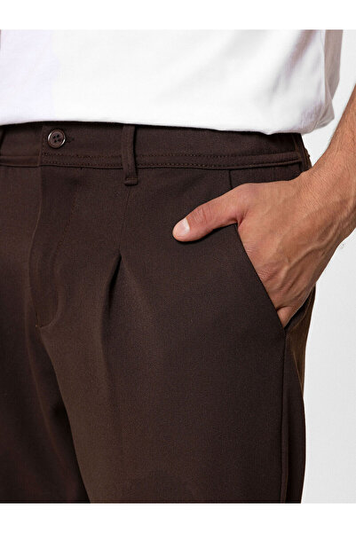 LC Waikiki Xside Brown Standard Fit Men's Trousers