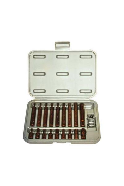 Rico KAPLAMALI DELİKLİ TORX BİTS SET 19 PARÇA 005-KK0003