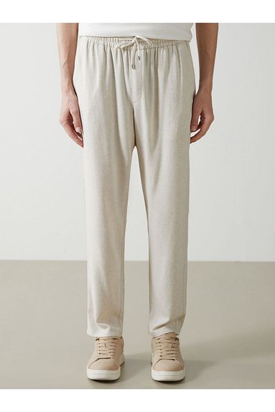 LC Waikiki Ανδρικό παντελόνι Standard Fit Line Blended