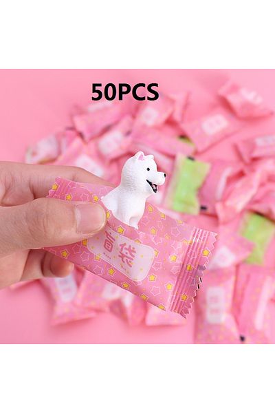 Choice 40pcs Food Randomly 5-50pcs Cute Mini Simulation Animal Blind Box Toys Action Surprise Tide Play Fig