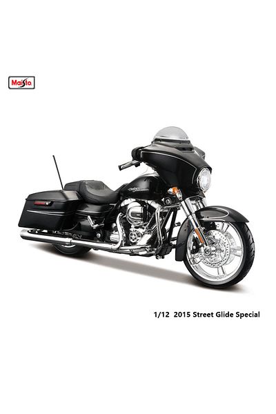 Maisto 1:12 Harley Davidson 2017 Road King Special Classic Static Die Cast Motorcycle Model Colle...
