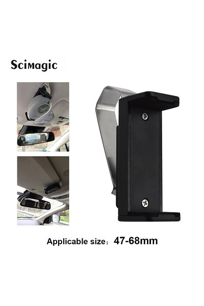 Scimagic-RC 47-70mm For Garage Door Remote Control Adjustable Clips Stand Support Car Sun Visor Clip Holder M...
