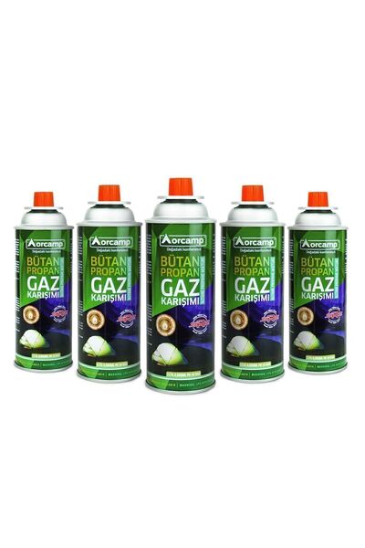 Orcamp gram Gaz Kartuşu 5'li Ocak Tüpü