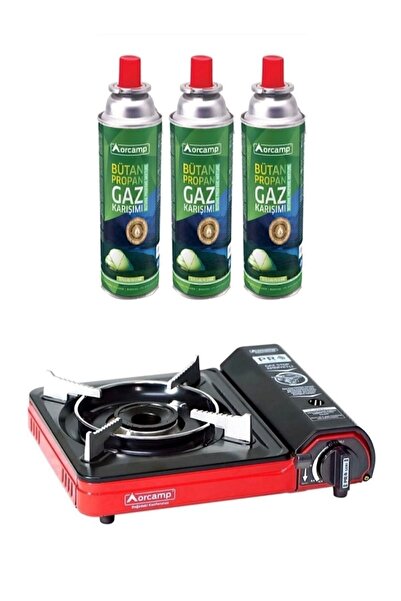 Orcamp Tekli Portatif Ocak Gaz Stop Emniyetli Ck-505 Kamp Ocağı