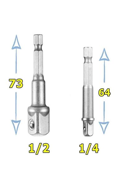 Rico Bits End Adapter Set 2 Pieces