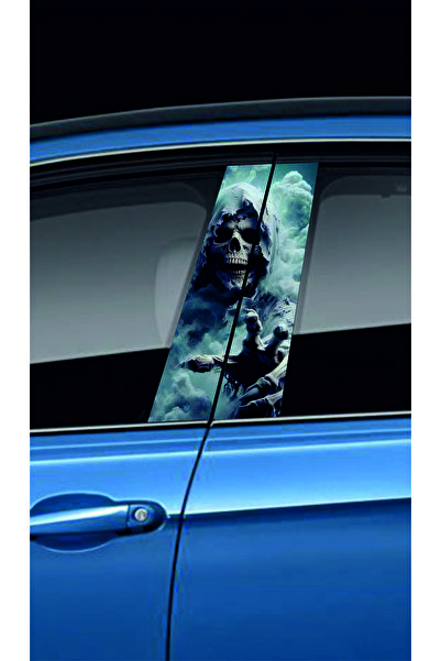 NEON Dijital Baskı Merkezi Araç Kapı Direk Kaplama Folyosu (Sağ Sol Takım) (2...