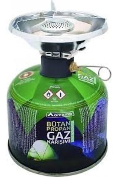 Orcamp SİBOPLU KARTUŞ OCAK+230gr TÜP K-193-230 KAMP GAZI