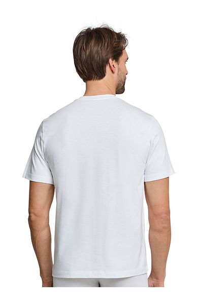 Schiesser American T-Shirt 2er-Pack Essentials T-Shirt Unterziehshirt Unterhemd Kurzarm