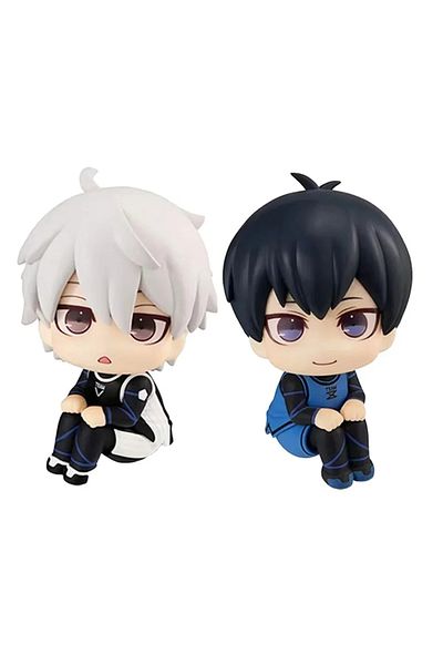 Choice 2pcs 08 Isagi Yoichi Doll Blue Lock Action Figures Q Version Chigiri Hyoma Bachira Meguru Nagi Seish