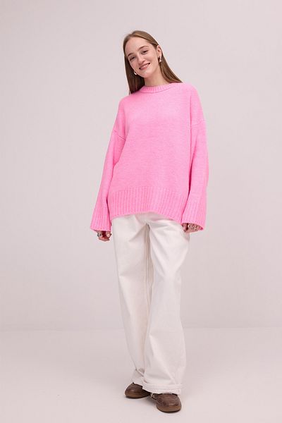 Addax Crew Neck Basic Knitwear Sweater K2217-C3