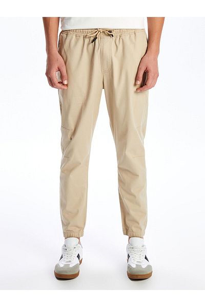 LC Waikiki Ανδρικό παντελόνι Jogger Standard Mold Gabardine