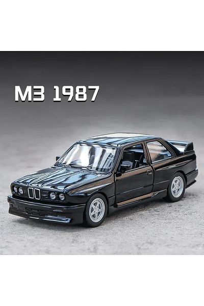 Choice Black 1:36 Bmw M3 E30 1987 Porsche 911 Turbo Audi Quattro Metal Toy Alloy Car Diecasts & Toy Vehicle
