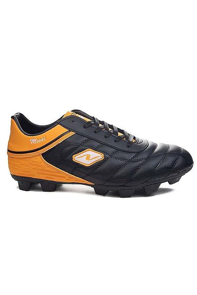Celira Lio Black Orange Large Size Men's Football Boots