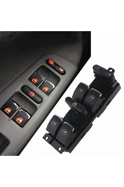 Choice OEM quality For VW 99-04 GTI Golf 4 Jetta MK4 BORA BEETLE Passat B5 B5.5 Window Control Switch Bu...