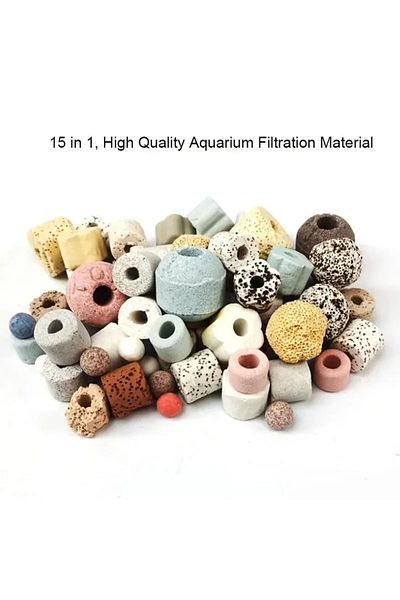 Choice 250g Bag Included 15 Multi Types 100g 10 Types Aquarium Bio Balls Biochemical Ball Filter Media For