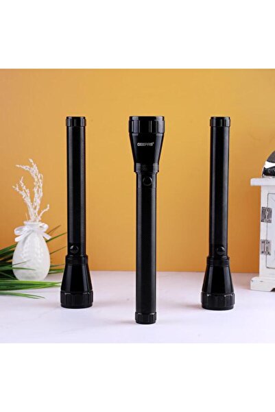 Geepas Rechargeable LED Flashlight, Hyper Bright Light with 2000 Meters Range Portable Design