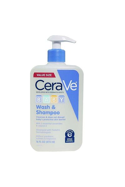CeraVe Baby Wash & Shampoo 473ml