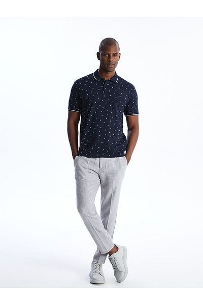 LC Waikiki Slim Fit Linen Blended Men's Trousers