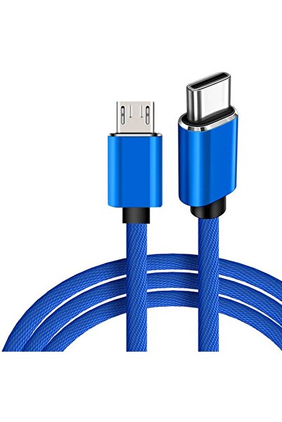 Choice كابل محول شحن سريع USB Type C إلى Micro USB 5A PD 100W QC4.0 كابل بيان...