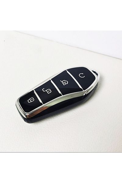Choice Byd 4 Button Black Fashion New Soft Tpu Car Key Case Protect Cover 4 Button For Byd Qin Plusdmi Atto