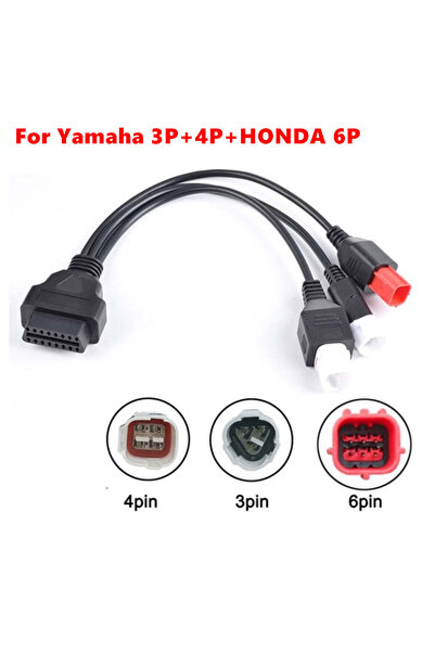 Choice كابل دراجة نارية ثلاثي الأطراف وأربعة أطراف وستة أطراف لـ YAHAMA 3P+4P...