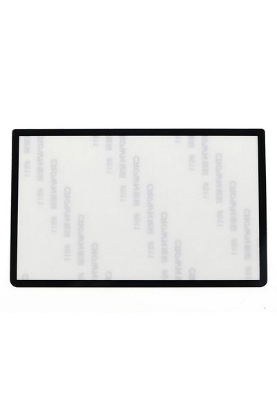 JCD Glass Black Replacement Upper Upper Front Top Screen Frame Lens Cover Lcd Screen For 3ds Xl Ll