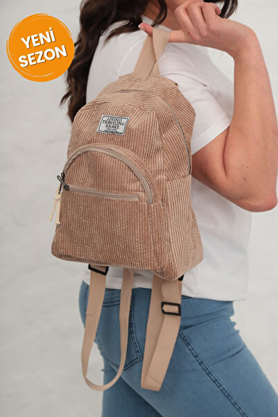 tarzımsüper Ženski novi sezonski udobni model od baršunastog korduroja, škols...