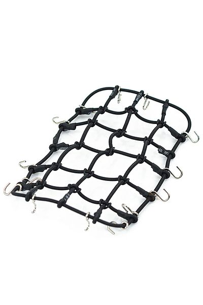 Choice Black Rc Car Parts 1/10 Simulation Crawler Modified Upgrades Accessories Roof Elastic Luggage Net D9