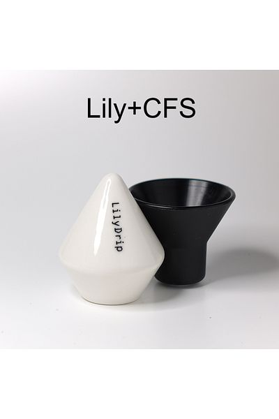 Choice Lily Cfs 1pcs Lilydrip Coffee Filter Transformer Ceramic Pour Over Coffee Maker Set Improves Drip Fl