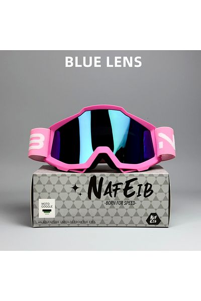 Choice Pk-blue Nafeib Motorcycle Goggles N17 Motocross Cycling Glasses Outdoor Off-road Skiing Sport Mtb At