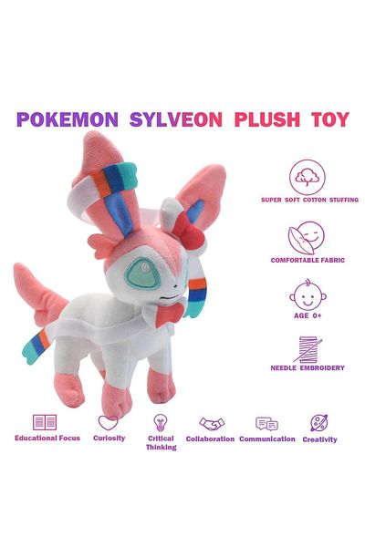 Choice Sylveon Leafeon Vaporeon Glaceon Sylveon Espeon Umbreon Vaporeon Sylveon Plush Toys Game For Collect