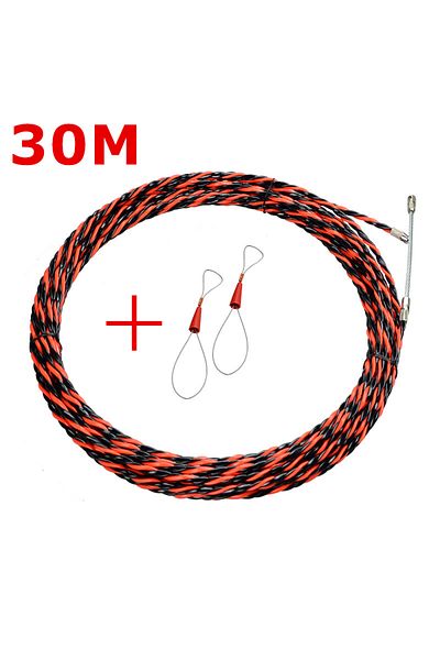 Choice 30m Electrical Wire Threader 5/10/15/20/25/30/50m Electrician Threading Device Wire Cable Running Pu