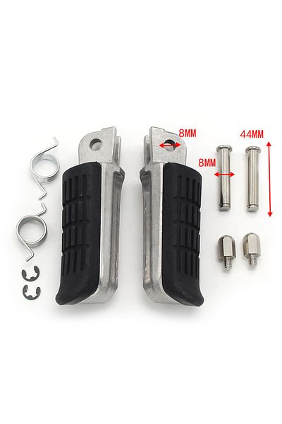 Choice مساند أقدام سوداء للدراجات النارية مساند أقدام دواسة مسند قدم لهوندا Cb500f Cb500x Cb300ra Cb300r Cb300