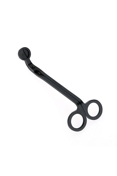 Choice Black Candle Wick Scissors Stainless Steel Candle Core Trimmer Diy Handmade Candle Making Tools 18cm