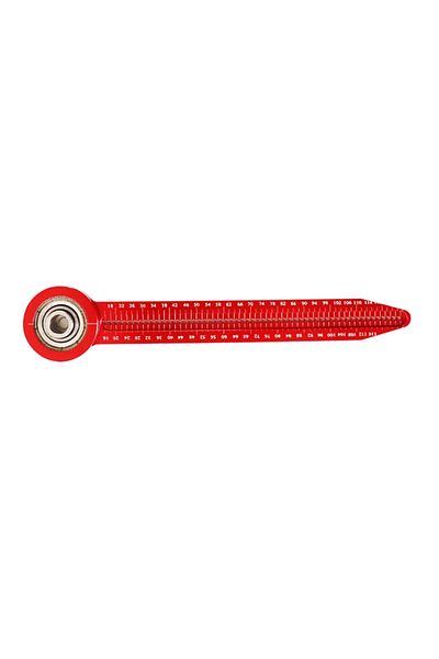 FNICEL Red Precision Tiny Circle Maker Alloy Scribe 360 Degree Round Marking Gauge Carpenter Tool Portable