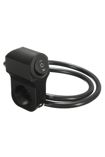 Choice black 22cm 7/8in Aluminum Alloy Motorcycle Handlebar Headlight Switch ...