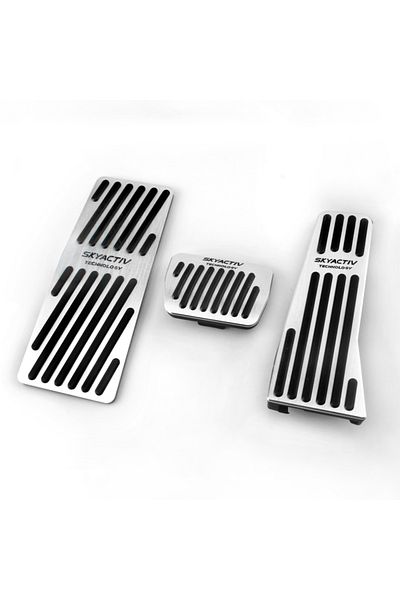 Choice At 3pcs Silver For Mazda 3 Bp Cx30 Cx50 Cx60 Mx30 Mx-30 2019 2020 2021 2022 2023 2024 Car Foot Rest