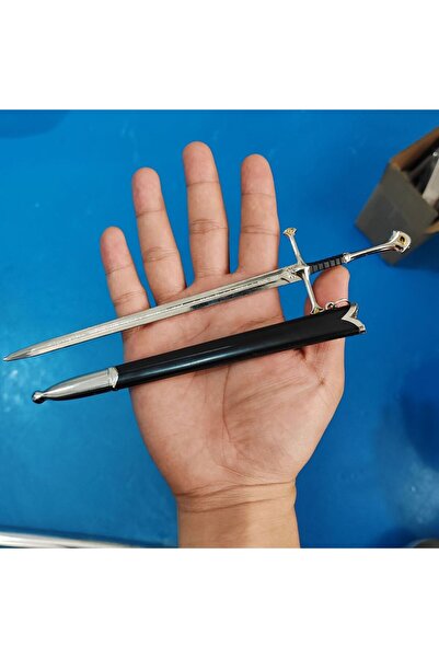 Hot Toys سلاح أندوريل من الأرض الوسطى من الجان الأحمر 22 سم، سيف جلام درينج أ...