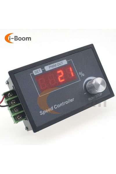 Aideepen Gray Dc6-60v Pwm Motor Speed Controller Motor Controller Encoder Frequency Can Be Set Knob Control