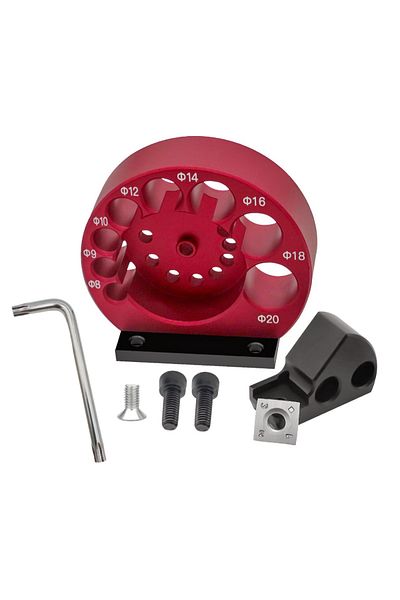 Wnew Dowel Maker Jig 1 Set 8-holes Adjustable Dowel Maker Jig Or Carbide Blades, Woodworking Electric Dri