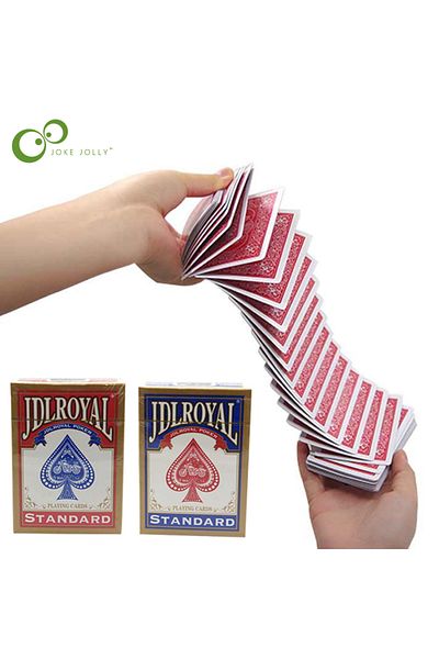 JOKEJOLLY Magic Electric Deck (Connection by Invisible Thread) of Cards Prank Trick Prop Gag Poker Acrobati...