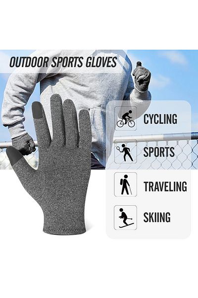 XQWOXQ M Full Fingered Arthritis Compression Gloves For Arthritis,raynauds Disease & Carpal Tunnel,flexibl.