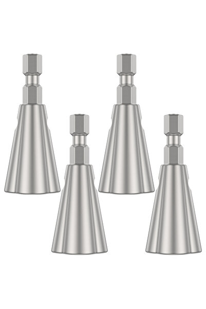 Toorise Screwdriver 2/4Pcs Wire Stripping Twisting Tool Stainless Steel Wire Twister Connector 6mm Hex Shank