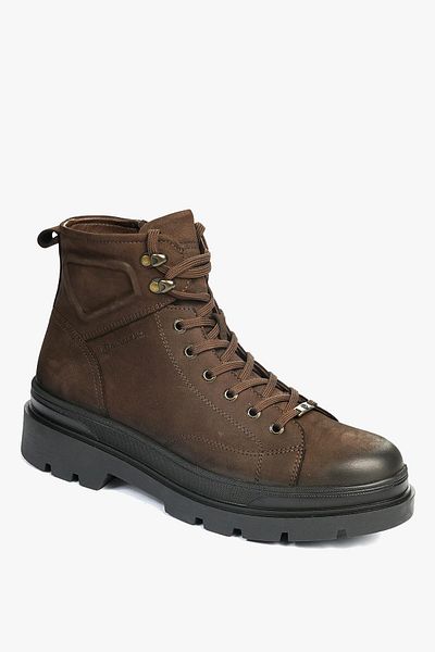 Hammer Jack Ανδρικές μπότες από γνήσιο δέρμα Hakko Brown