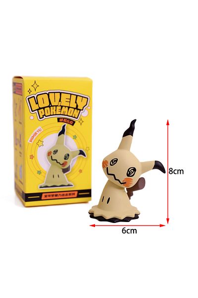 Choice Mimikyu Genuine Original Box Pokemon Kawaii Pikachu Raichu Mimikyu Togedemaru Pichu Action Figure Mo