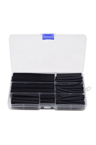 Choice 150pcs/Box 2:1 Polyolefin Heat Shrink Tubing Tube Sleeving Wire Electrical Insulation Cable Kit 8...
