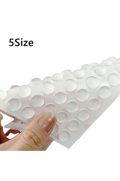 Choice 8x2.5mm-100pcs 100pcs Self Adhesive Door Stopper Rubber Damper Buffer Cabinet Bumpers Silicone Furni