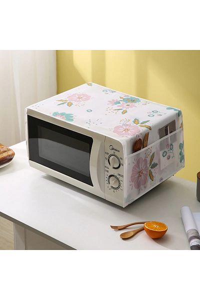 Choice 85x35cm Print1 Waterproof Microwave Dust Cover Side Storage Household Print Surface Appliances Oilpr