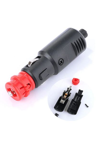 Choice 1pc Universal Car Lighter Adaptor New 12v 24v Male Car Vehicle Lighter Socket Plug Connector Adap...