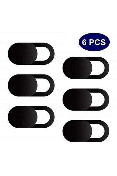 Choice 6pcs Black 6pcs Black Universal Webcam Cover Shutter Magnet Slider Plastic Camera Cover For Web Lapt